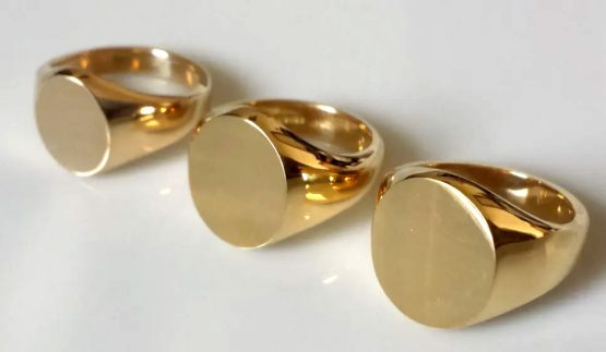Gold Signet Rings Gold Signet Rings