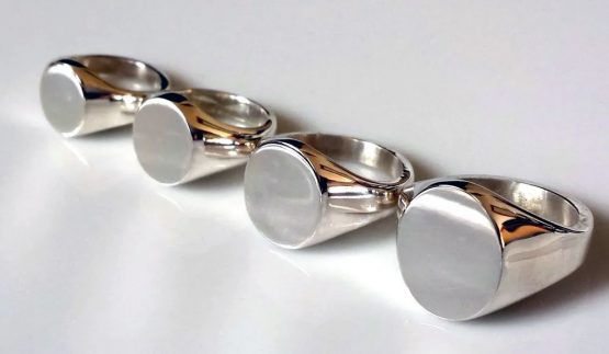 Sterling Silver Signet Rings Sterling Silver Signet Rings